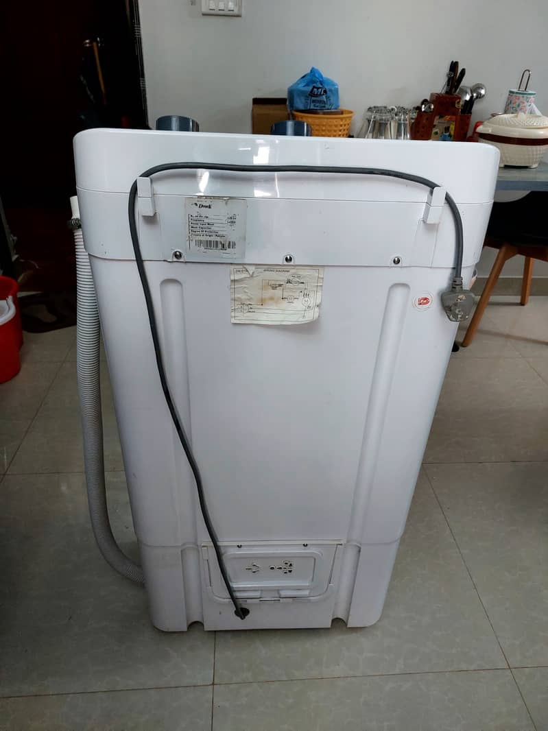 Dawlance Single Tub Washing Machine (Model DW-6100W) 4