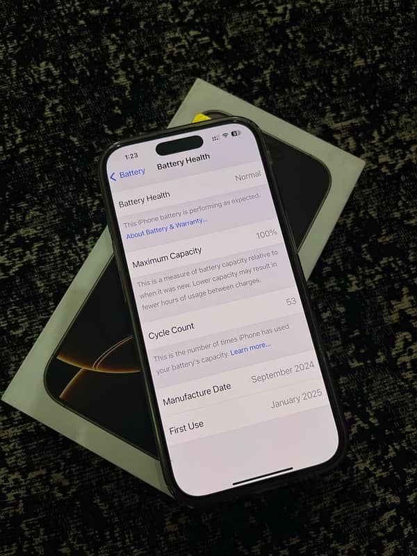 I phone 16 pro PTA approved 10