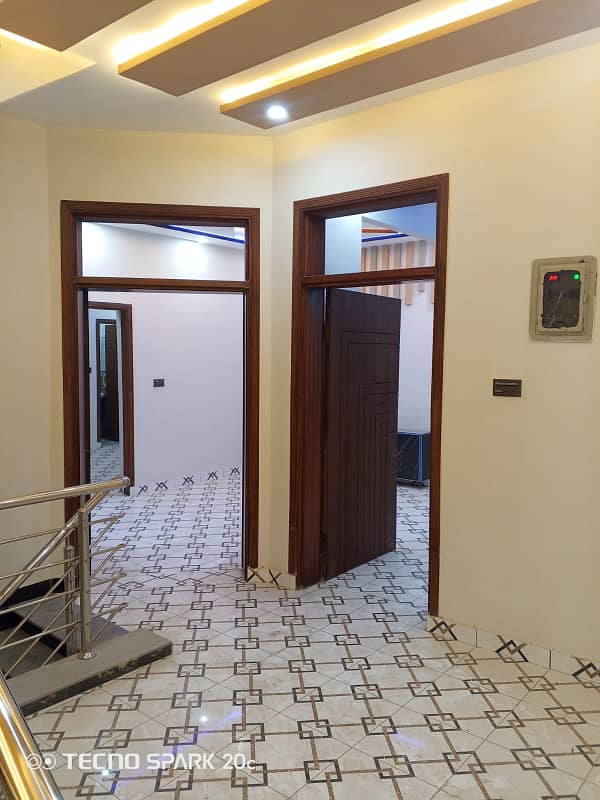 Al majeed paradise Rafi qamar road New brand Spanish 3.50 marly triple story house for sale 15