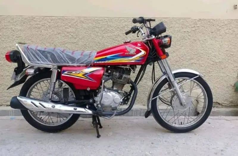 Honda CG-125 (Model 2019) Total Genuine Bike _"03134947622 0