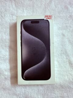 IPhone 15 pro 256GB jet black America import