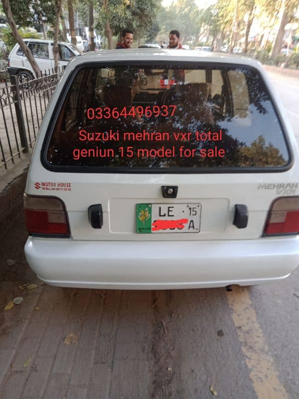 Suzuki Mehran VXR 2015 7