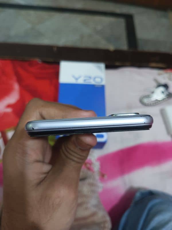 Vivo Y20 With box Charger 2