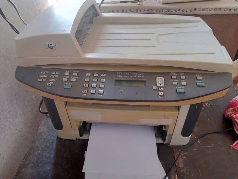 HP printer 1522 3