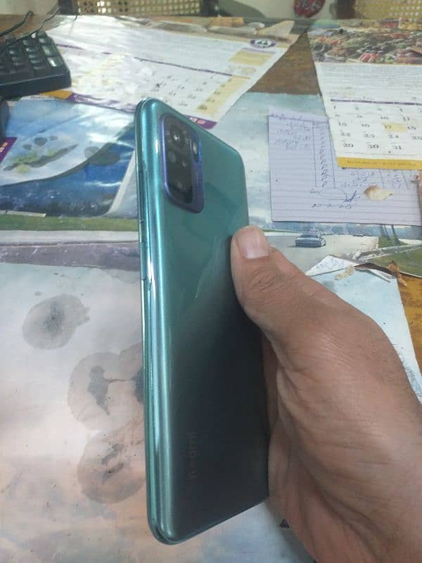 Redmi note 10 with box original phone minor shade 2