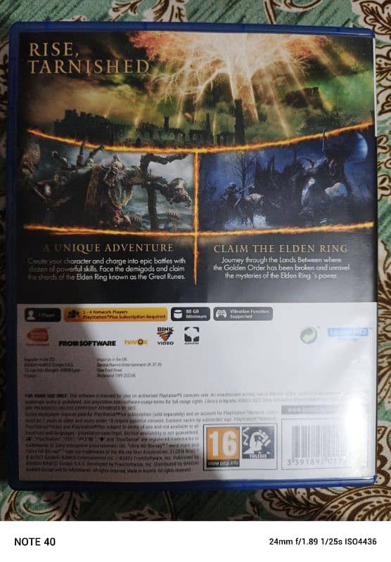 Elden Ring standard edition for Ps5 1