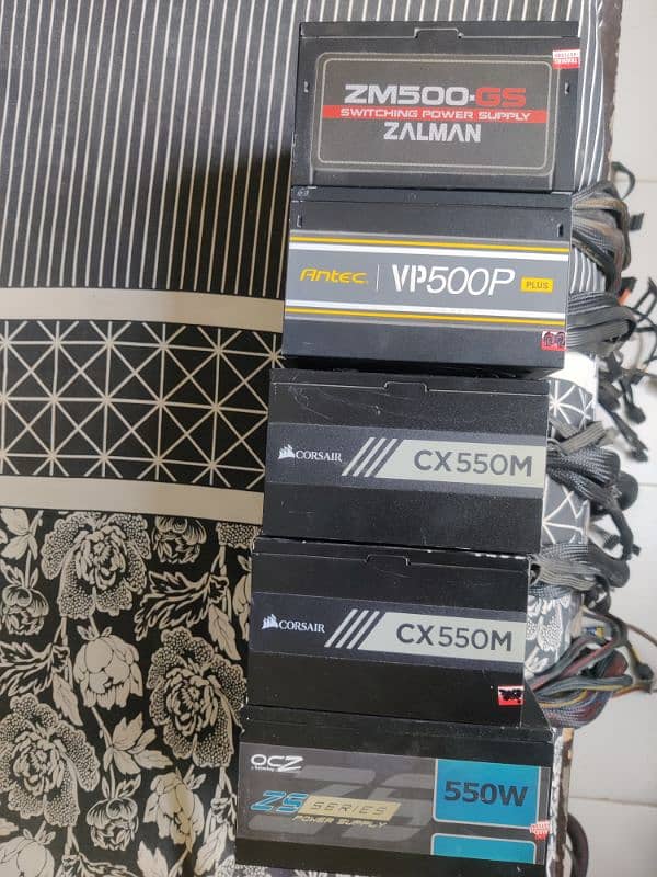 Gaming Power supply/Gaming pc Fsp/Corsair/antec 500w/600w/750w/850w 1