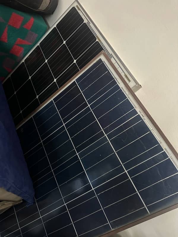 Solar panels and stand fans urgently saled 5