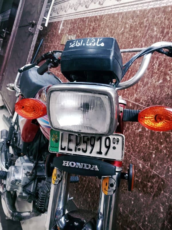 Honda cd 70 2009 model 7