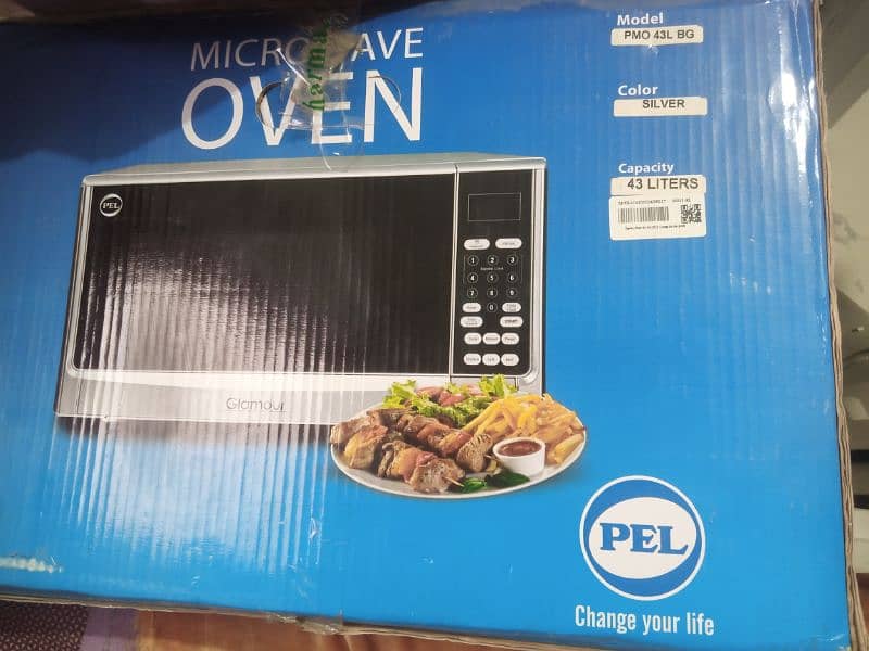 PEL KA OVEN 43 LATTER bilkul new ha box pack box bi open nhi hai Model 0