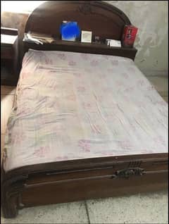 bedroom set( bed with mattress ,cupboard ,dressing