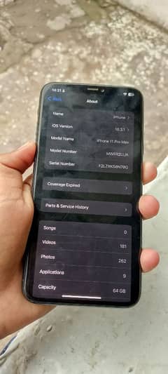 iphone 11 pro max non pta jv 64 gb all okay