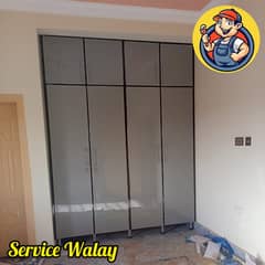 Kitchen/Wood/Carpenters/Wardrobe/Kitchen Cabinet/Media Wall/Almari