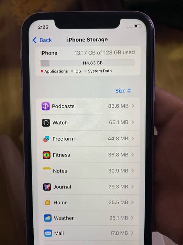 Iphone 11 PTA APPROVED 128gb 3