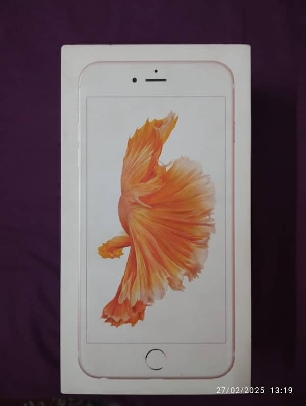 IPhone 6s Plus pta approved official 64gb 8