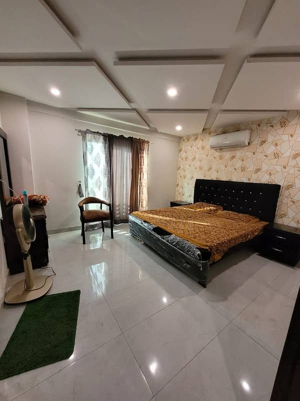 One Bed Furnished Apartment Available For Rent In Sector E Bahria Town Lahore 1