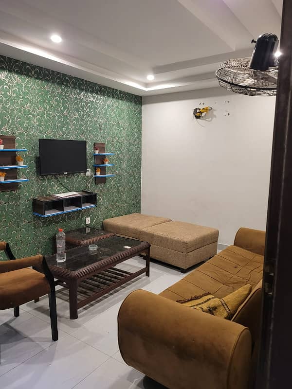 One Bed Furnished Apartment Available For Rent In Sector E Bahria Town Lahore 9