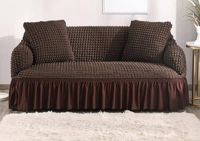 *Persian Style Jersey Sofa Fitted Covers* *Bubble Sofa Covers* 4