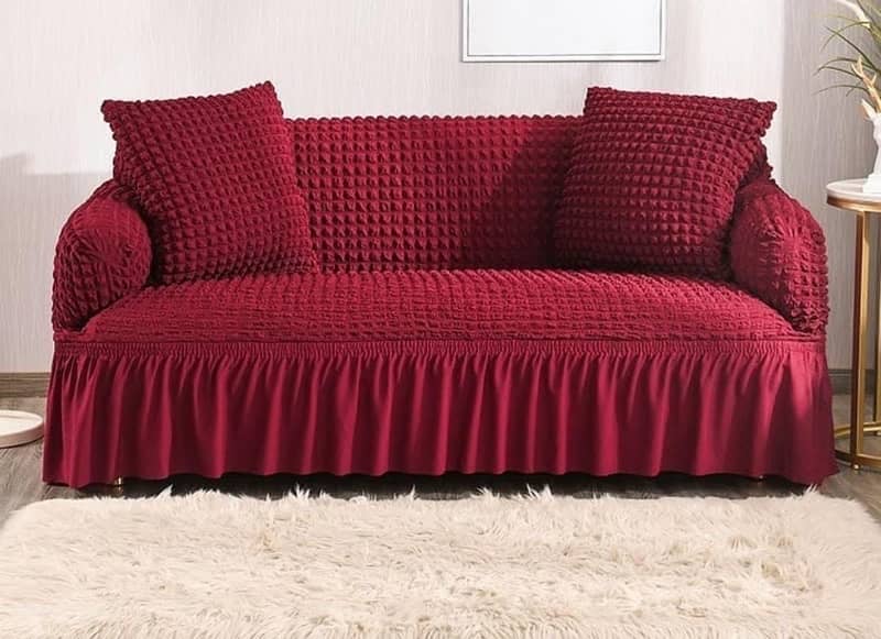 *Persian Style Jersey Sofa Fitted Covers* *Bubble Sofa Covers* 6