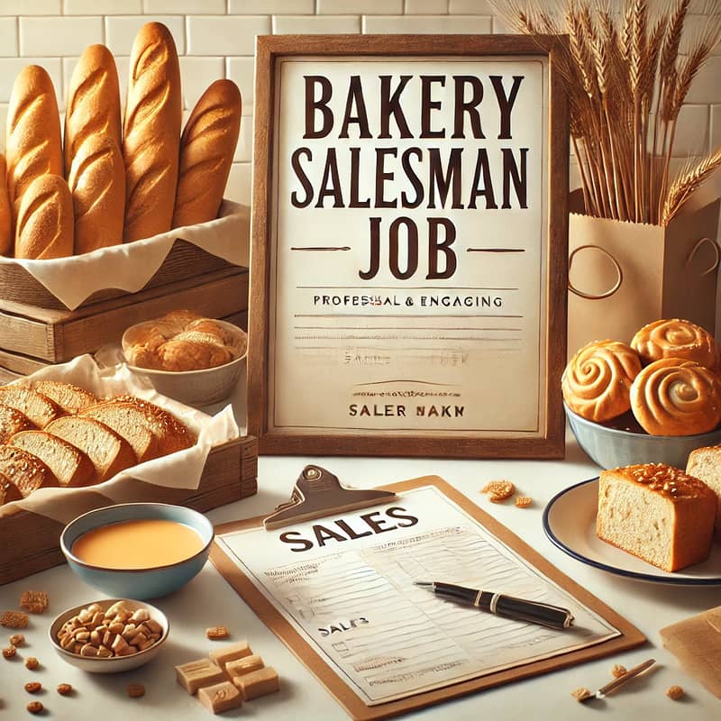 Salesman for Bakery Product Distribution 0