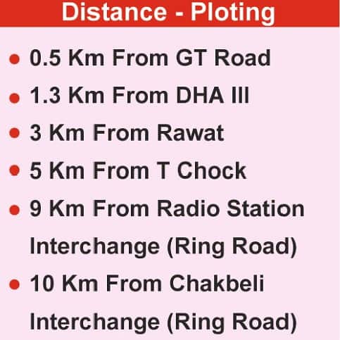 1 Kanal Commercial Plot on Main Chakbeli Road, 0.5 KM from GT Road Raw 4