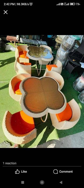 outdoor rattan restaurant home furniture sofa chair new and Repairing 8