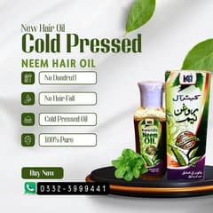 Cold Pressed Neem Hair Oil