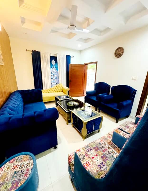 F-11 Fully Furnished 3/Bedroom Apartment Very Reasonable Rent Please Contact Us More Details 2