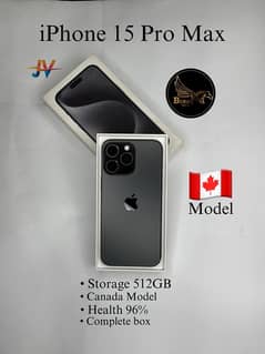 iphone 15 pro max 512gb jv canada