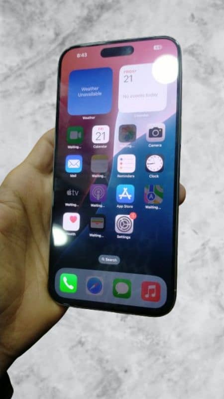 I phone 15 pro max 256GB 1