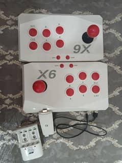 x6 retro double arcade game console