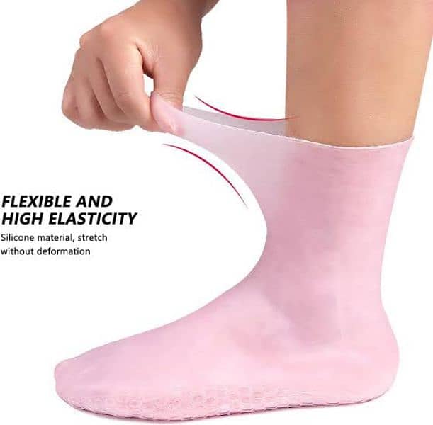 Silicon Moisturizing Socks For Repair Feet 1