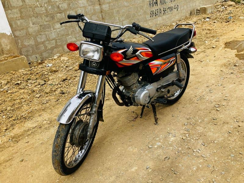 Honda 125 model 2022 karachi 11