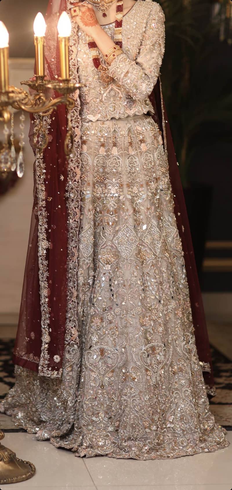 Bridal heavy lehnga 2