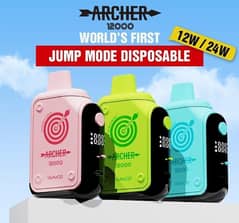 Archer 12000 Disposable Vape by VAPMOD - 12000 Puffs 50Mg Led Display