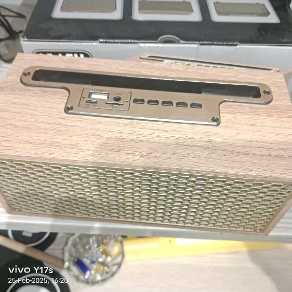 wooden Bluetooth speaker 1