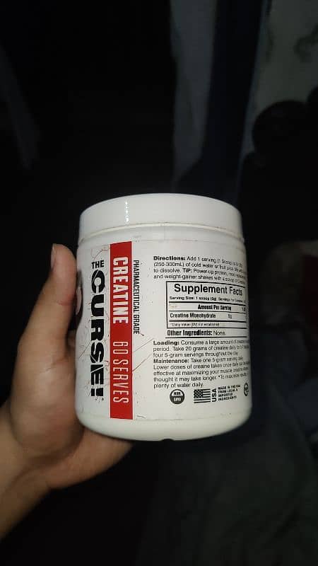 Dymatize Whey Protein Isolate - 69 SERVINGS. 2 SCOOPS USED + Creatine 3