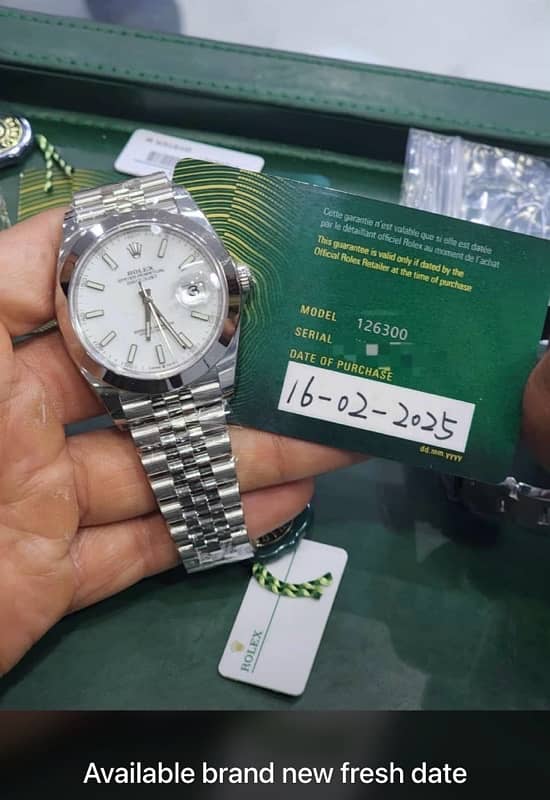 Brand New Original Rolex 3