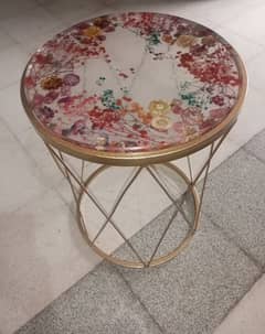 Epoxy Resin Table |Dried Flowers Table