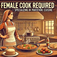 Female Cook Required – DHA Phase 4, Lahore