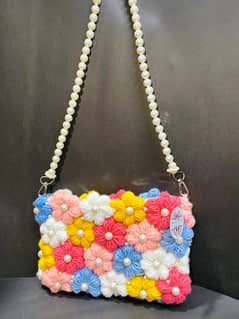 Puff flower bag