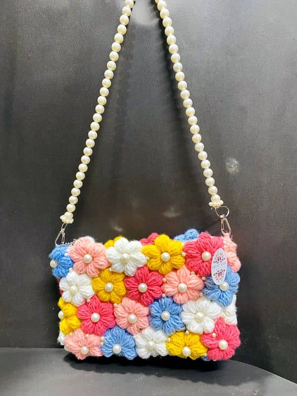 Puff flower bag 2