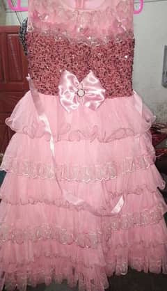 Pink frock for weeding (30%discount)