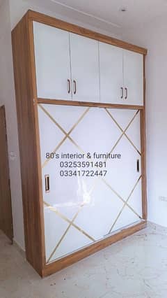 almari, upper cabinet style wardrobe, sliding cupboard,kitchen cabinet