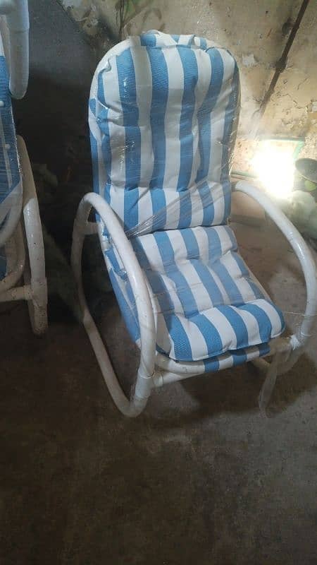 U PVC chair outdoor furniture 2