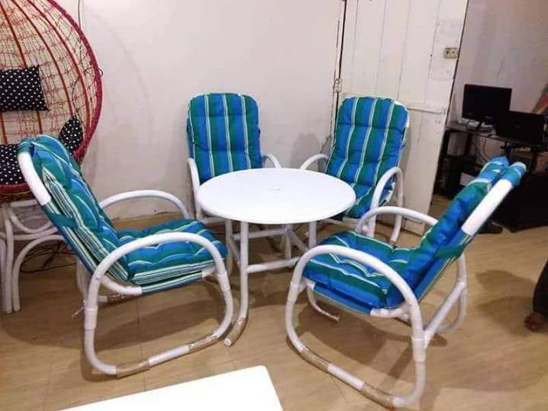 U PVC chair outdoor furniture 8