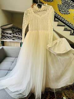 Net maxi bridal shower / Birthday wear