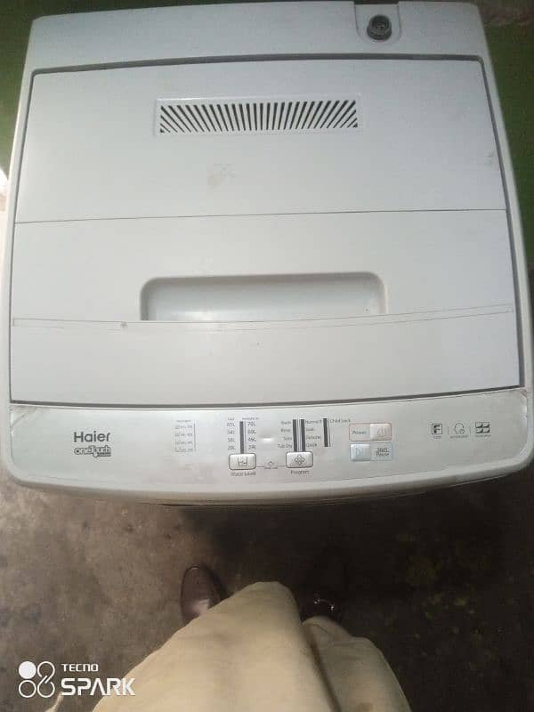 Haier washing machine 1