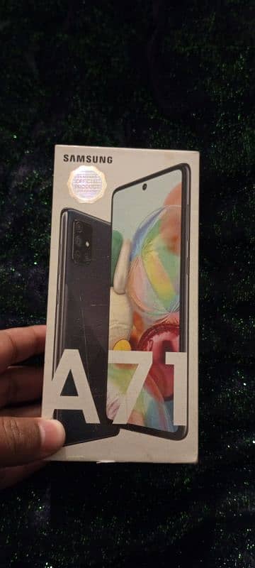 Samsung A71 8GB RAM 128 GB memory box Sath 8