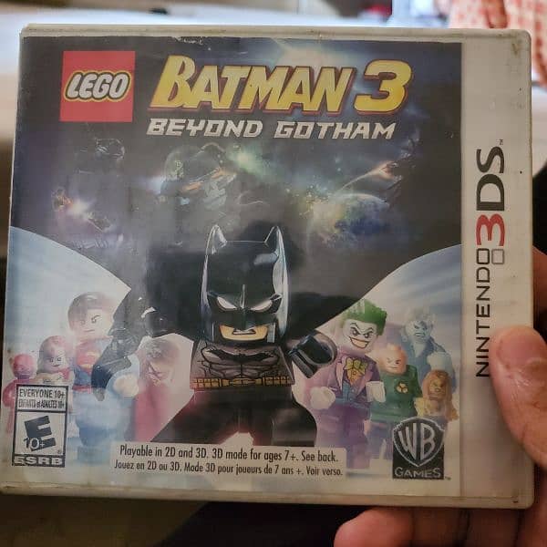 Nintendo 3Ds BATMAN 3 BEYOND GOTHAM chip 1